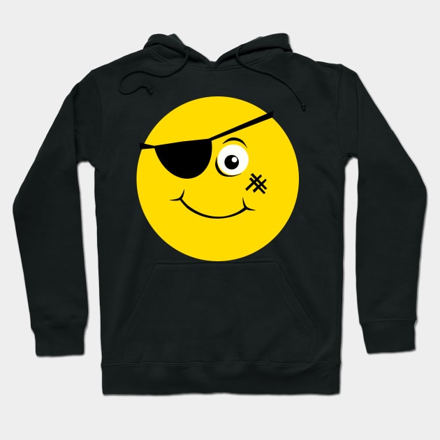 Emoji - pirate face Hoodie by Aurealis